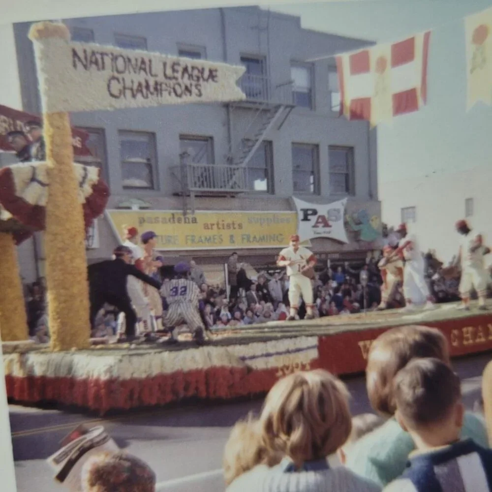 Rosebowl‎ 1965 Parade Photographs Ephemera Tournament of Roses Football Baseball